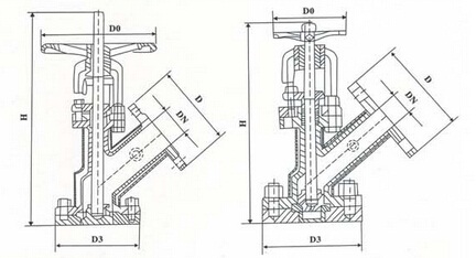 保温放料阀 保温放料阀