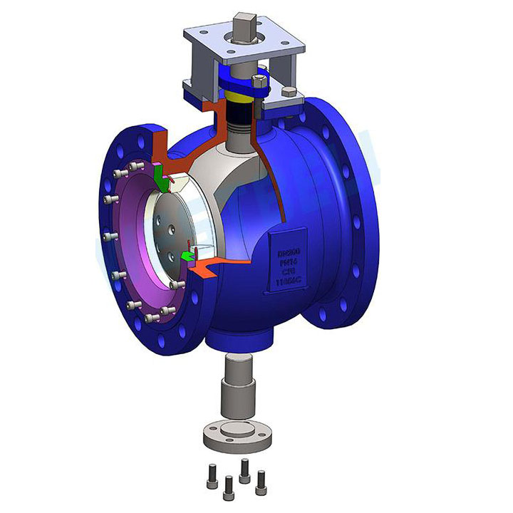 正极锂电高温陶瓷半球阀门